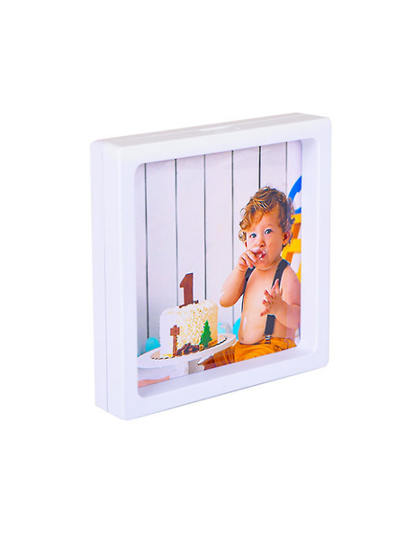 Miracix MRCHTR696 Hatıra Çerçevesi Kişiye Özel Fotoğraf Dahil - 11x11cm