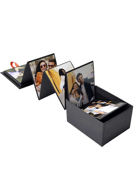 Miracix MRCSYH69 Siyah Akordiyon 12 Fotoğraf Dahil Hediye Kutusu
