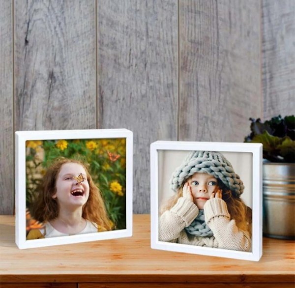 Yapışkanlı (FOTOĞRAF DAHİL) Sök Tak Pola Çerçeveler 12x12cm - 3'lü Paket