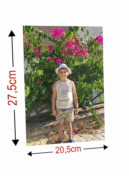 MİRACİX BS64 Kişiye Özel A4 Puzzle 99 Parça – Fotoğraflı Özel Tasarım Hediye