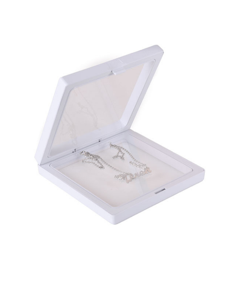 Miracix MRCHTR696 Hatıra Çerçevesi Kişiye Özel Fotoğraf Dahil - 11x11cm Kırmızı
