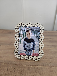 Miracix MRCXTPCV05 Toptan Ahşap Fotoğraf Çerçevesi 7x10 cm Dekoratif, Masa Üstü Çerçeve