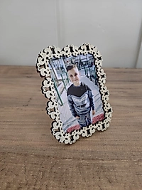Miracix MRCXFTDH06 Fotoğraf Dahil Ahşap Fotoğraf Çerçevesi 7x10 cm Dekoratif, Masa Üstü Çerçeve