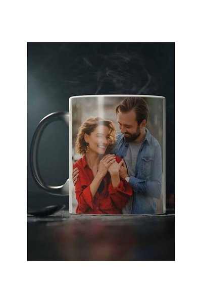 Miracix MRCKLT07 Kişiye Özel Resimli, Fotoğraf Baskılı Sihirli Kupa Bardak Hediyelik